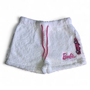 Faux Shearling Barbie Shorts